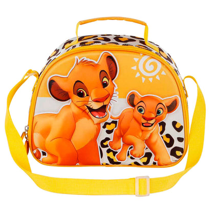 Bolsa portameriendas 3D de Simba y el pequeño Simba de El Rey León Disney