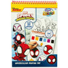 Libro de acuarelas de Spiderman Marvel con 24 páginas