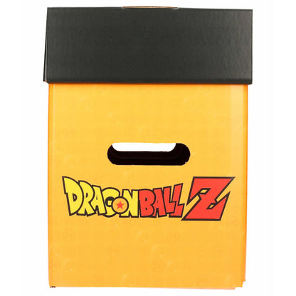 Caja plegable naranja de Dragon Ball Z con Goku, Vegeta y Piccolo - 3