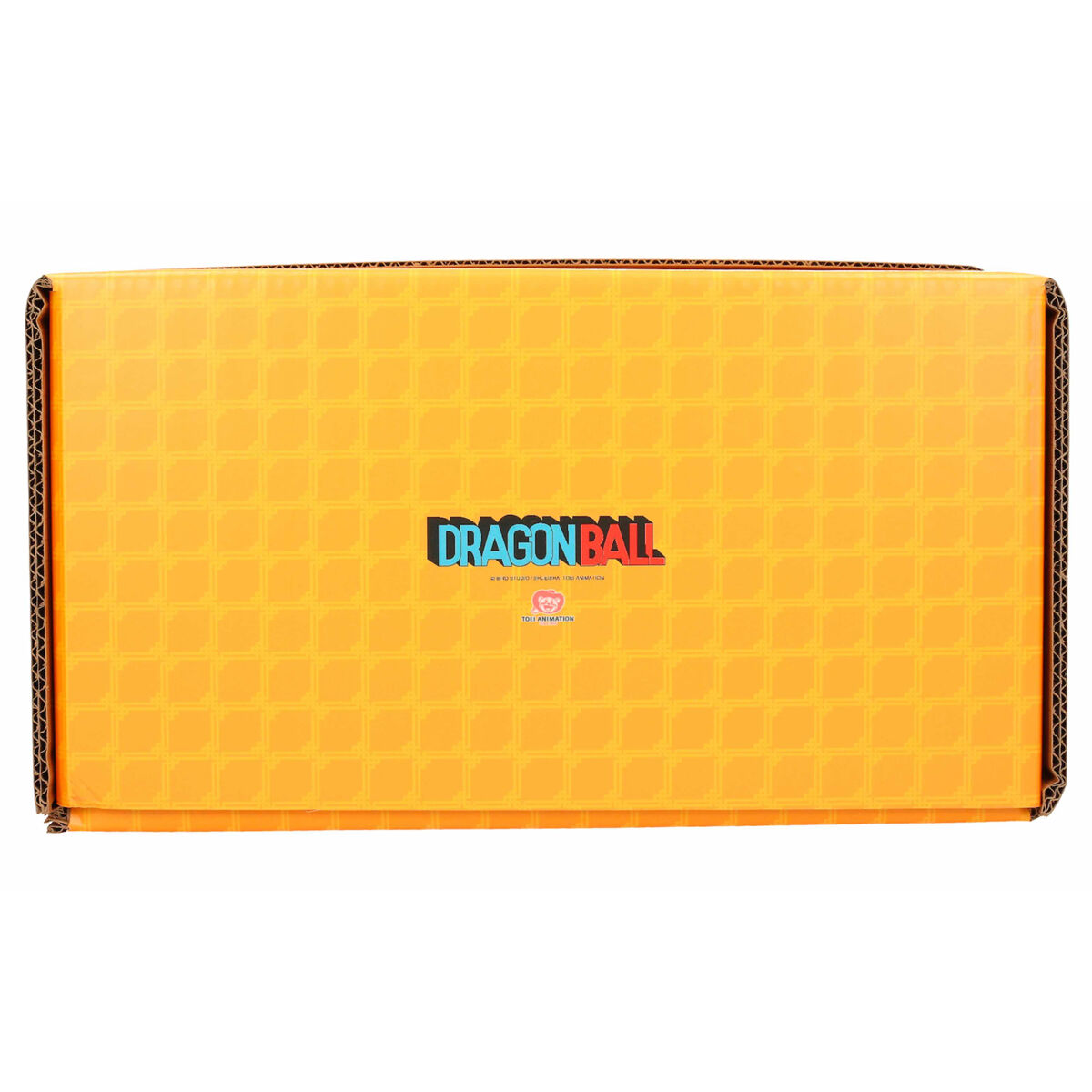 Caja plegable Dragon Ball amarilla y naranja con personajes - 4