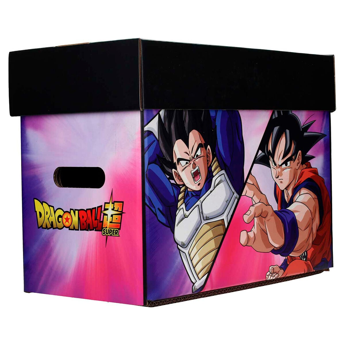 Caja de almacenaje Dragon Ball Super con Goku y Vegeta