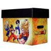 Caja de almacenaje Dragon Ball con personajes y tapa negra