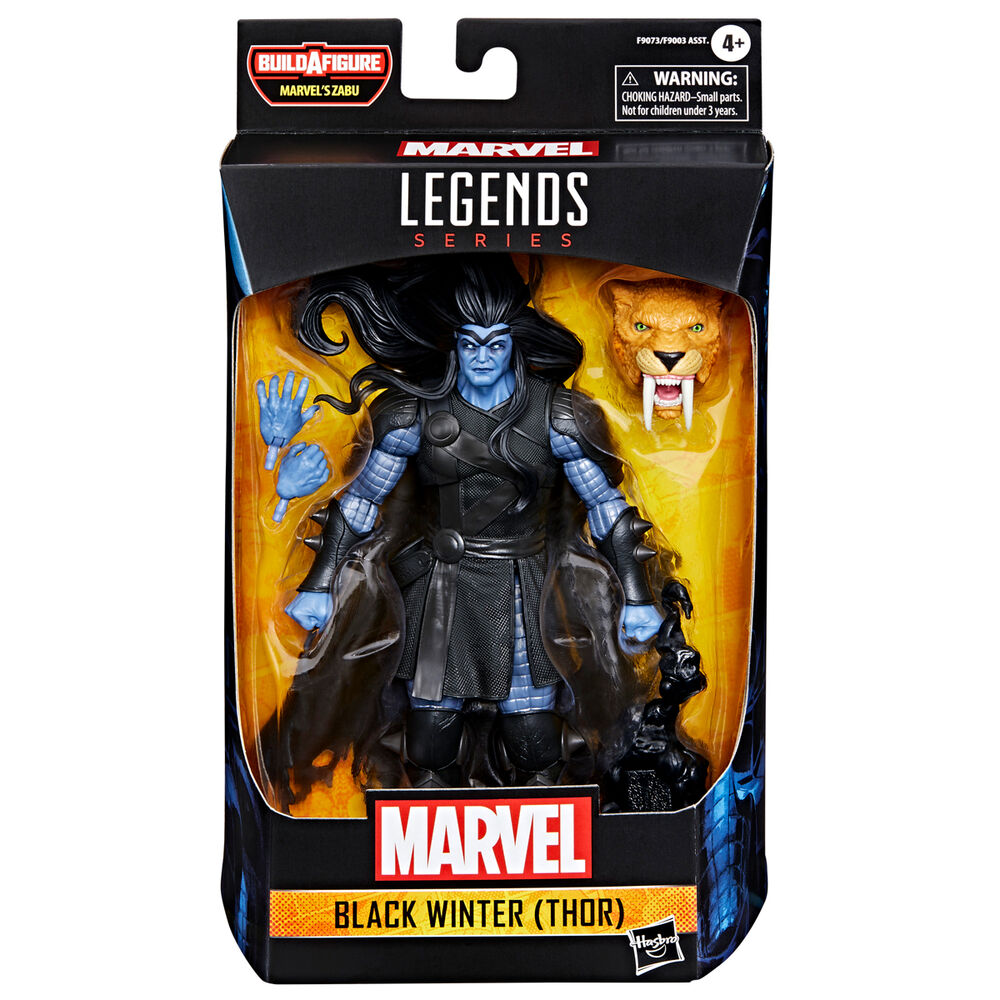 Figura articulada Black Winter Thor Marvel Legends de 15 cm con armadura oscura y martillo - 2