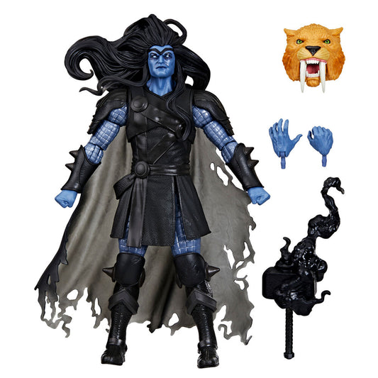 Figura articulada Black Winter Thor Marvel Legends de 15 cm con armadura oscura y martillo - 3