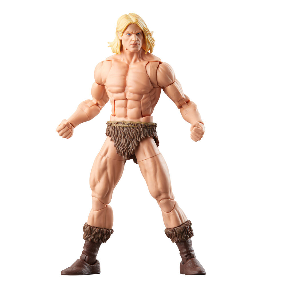 Figura articulada de Ka-Zar Marvel Legends con accesorios y pieza de Marvel's Zabu - 4
