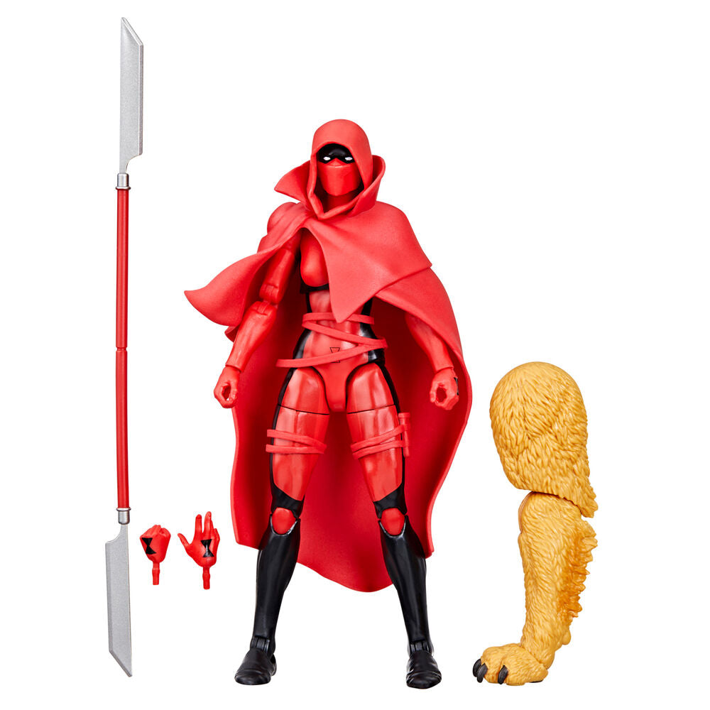 Figura articulada Red Widow Marvel Legends Series con accesorios y pieza Build-A-Figure - 2