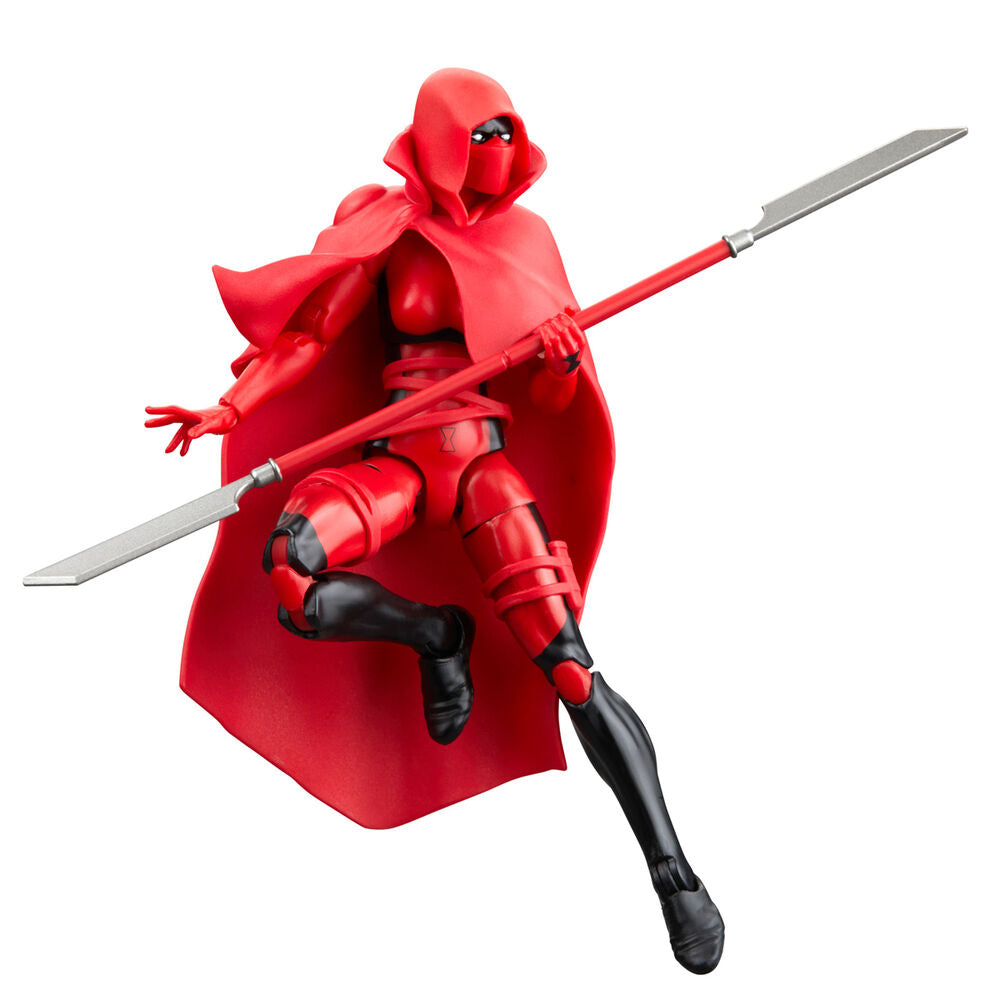 Figura articulada Red Widow Marvel Legends Series con accesorios y pieza Build-A-Figure - 7