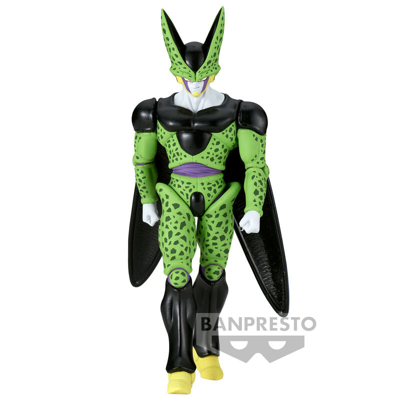Figura de Cell de Dragon Ball Z en verde y negro