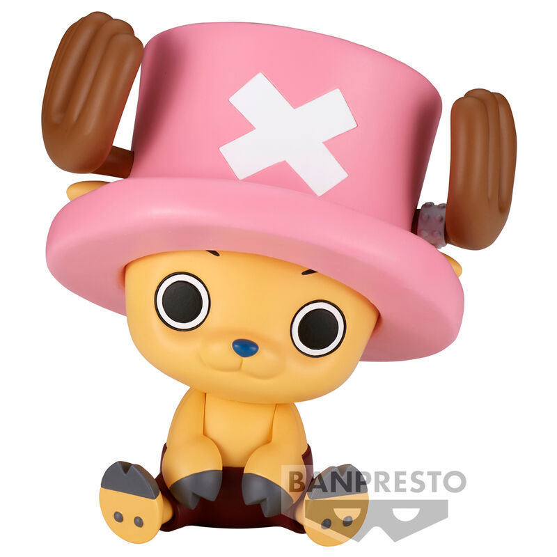Figura de Tony Tony Chopper de One Piece con sombrero rosa