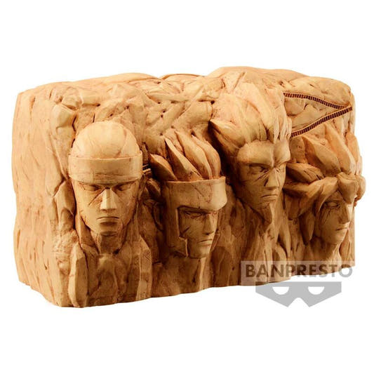 Figura Banpresto de Hokage Rock con cuatro rostros tallados - 2