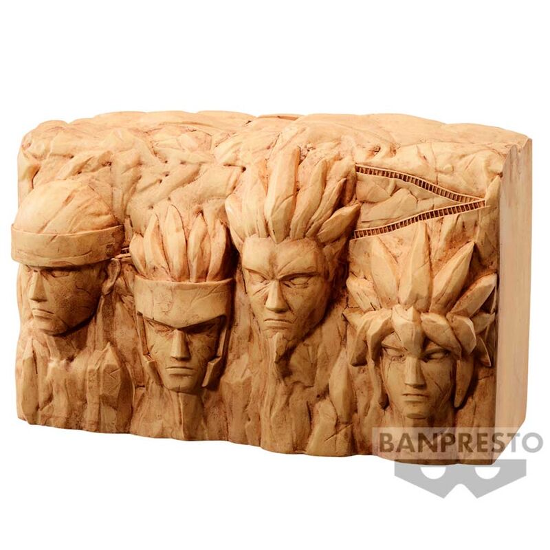 Figura Banpresto de Hokage Rock con cuatro rostros tallados - 3