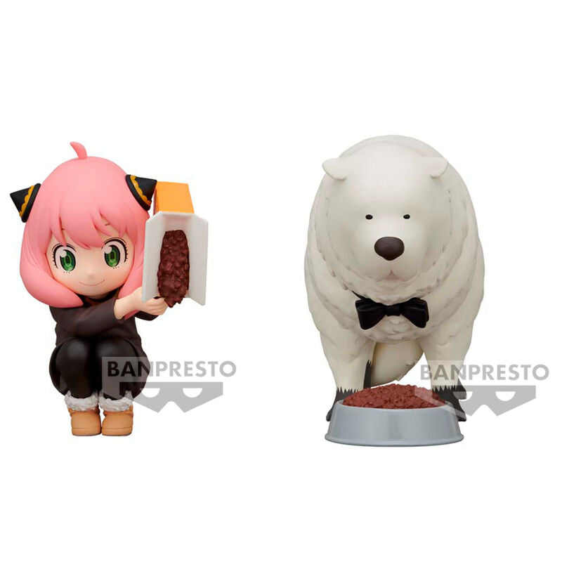 Figura de Anya Forger leyendo junto a Bond de Spy x Family - 3