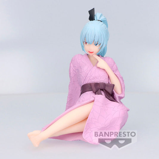 Figura Banpresto de Luminus Tempest con vestido rosa floral - 3