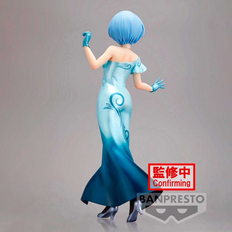Figura de Rem de Re:Zero con vestido azul y blanco - 5