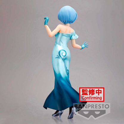 Figura de Rem de Re:Zero con vestido azul y blanco - 5