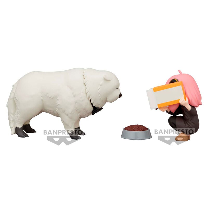 Figura de Anya Forger leyendo junto a Bond de Spy x Family - 4