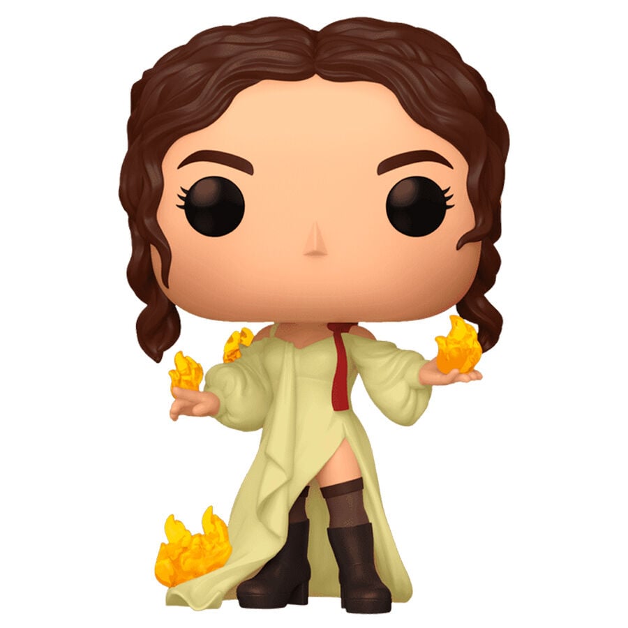 Figura Funko POP! de Rosalía con llamas en las manos