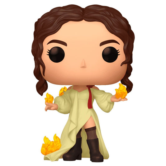 Figura Funko POP! de Rosalía con llamas en las manos