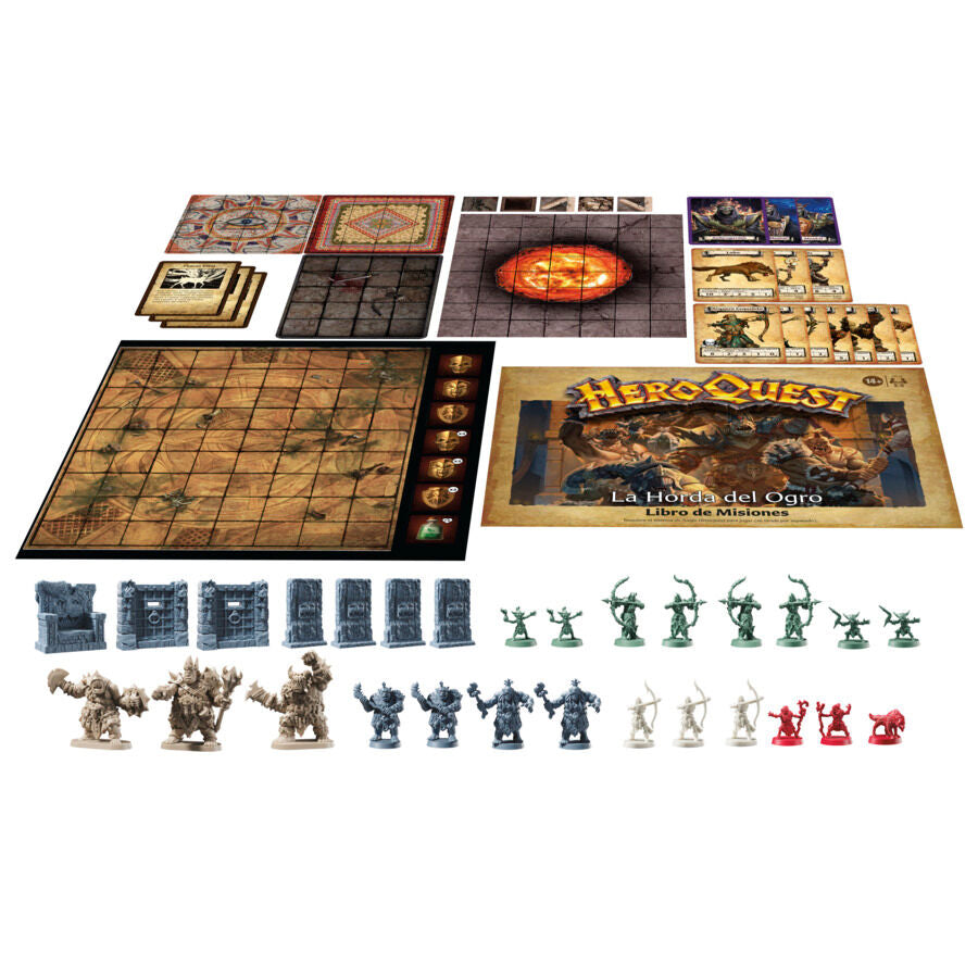 Caja de expansión HeroQuest La Horda del Ogro - 5