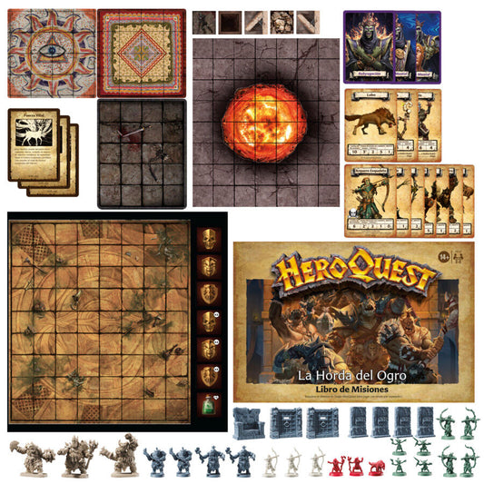 Caja de expansión HeroQuest La Horda del Ogro - 4