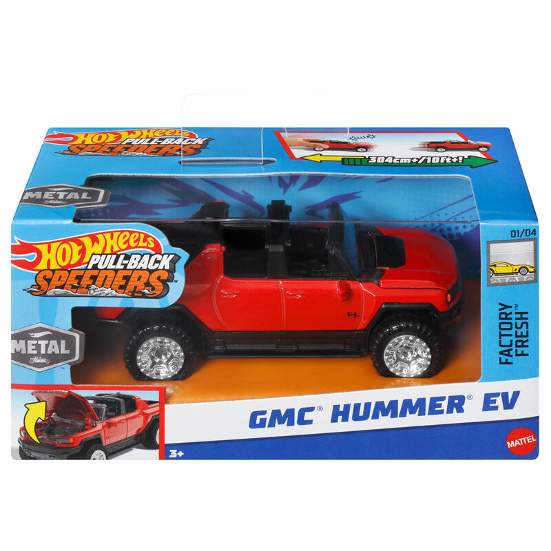 Coches Hot Wheels Pull-Back Speeders surtidos a escala 1:43 - 2