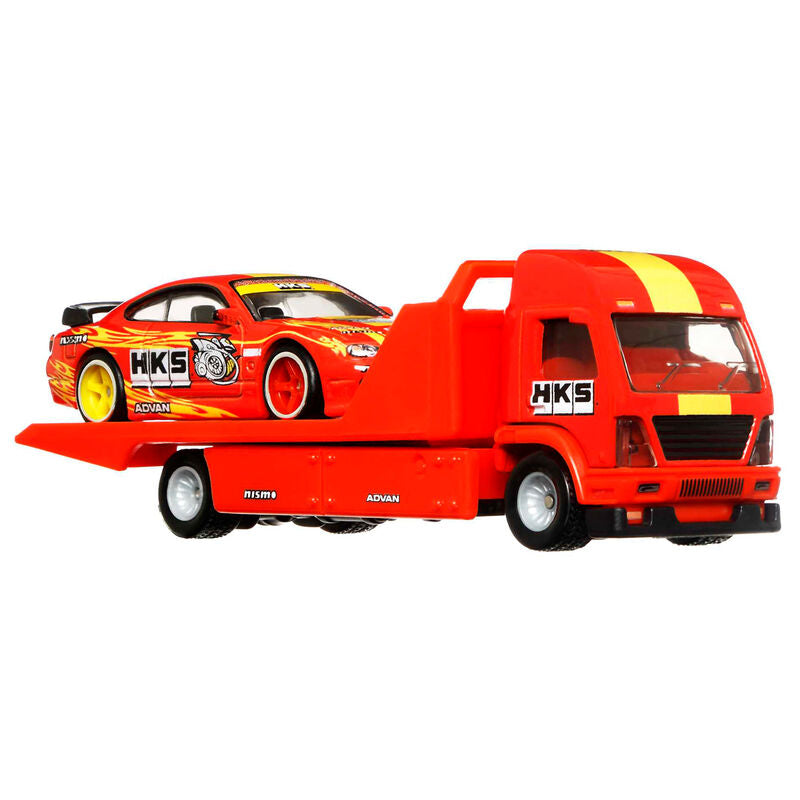 Camiones transportadores Hot Wheels surtidos con vehículos a escala - 3