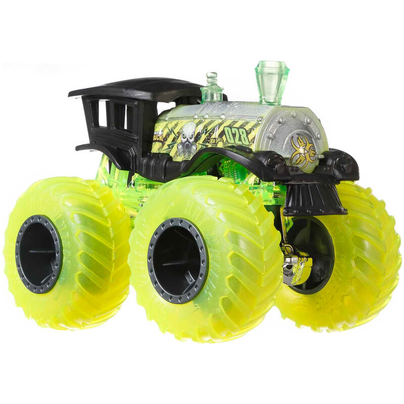 Surtido de coches Monster Trucks Hot Wheels con ruedas gigantes - 4