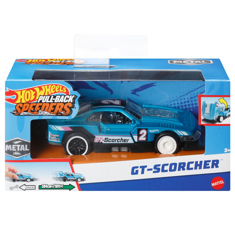 Coches Hot Wheels Pull-Back Speeders surtidos a escala 1:43 - 5