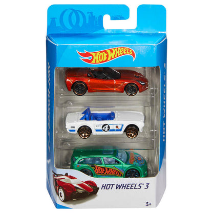 Pack surtido de tres vehículos Hot Wheels a escala 1:64 - 5