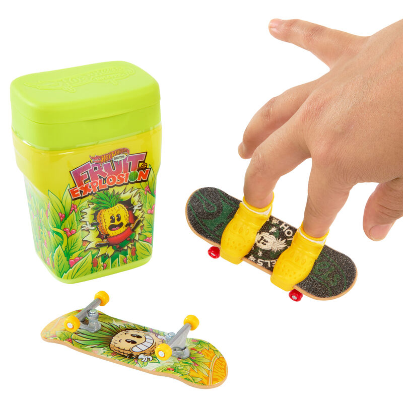 Set Hot Wheels Skate con fingerboards y zapatillas intercambiables - 3