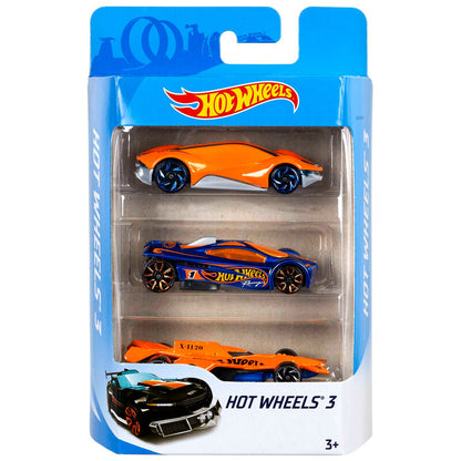 Pack surtido de tres vehículos Hot Wheels a escala 1:64 - 4