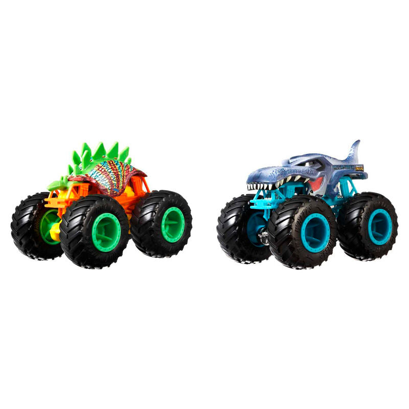 Blister Hot Wheels Monster Trucks con dos coches a escala 1:64 - 7