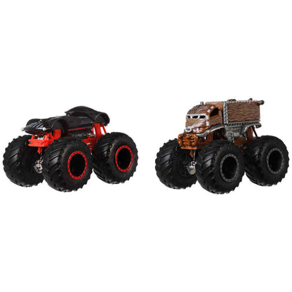 Blister Hot Wheels Monster Trucks con dos coches a escala 1:64 - 9
