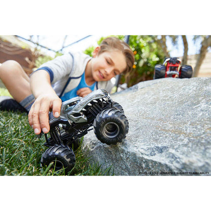 Coche Hot Wheels Monster Trucks a escala 1:24 con ruedas grandes - 10
