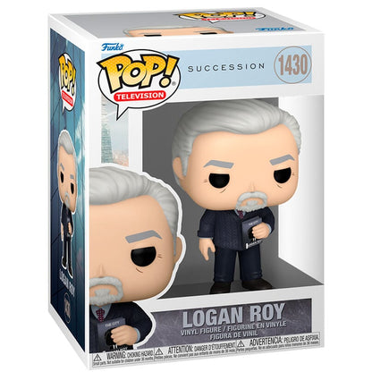 Figura Funko POP! de Logan Roy de Succession en caja