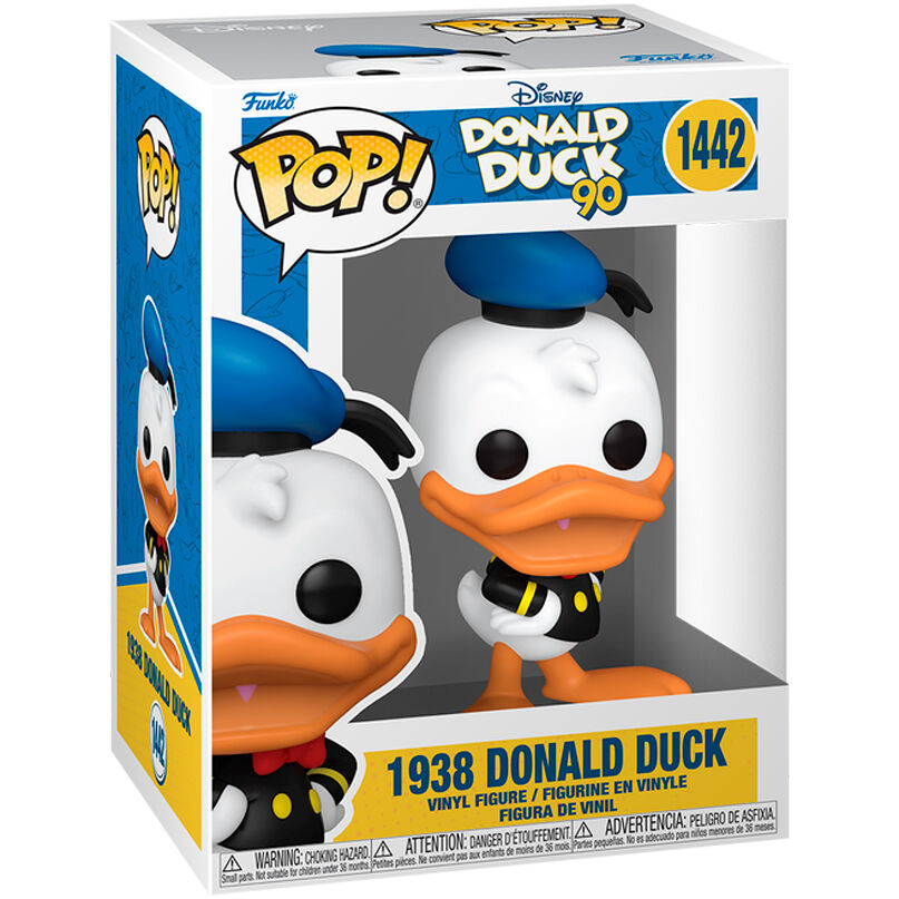 Figura Funko POP! de Pato Donald 1938 en caja regalo