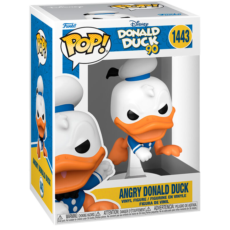 Figura Funko POP! de Pato Donald enfadado con uniforme marinero