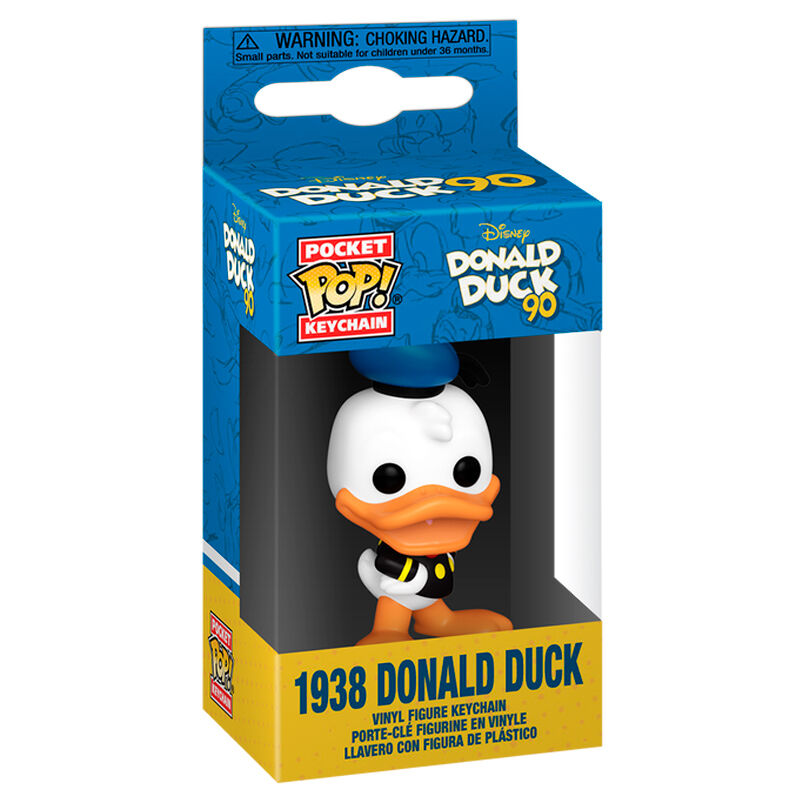 Llavero FUNKO Pocket POP! del Pato Donald de 1938