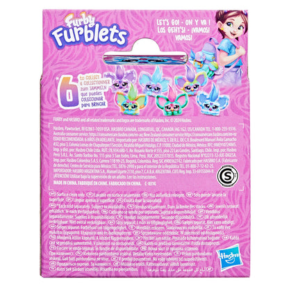 Mini Furby Ooh Koo Furblet azul y blanco de Hasbro - 4
