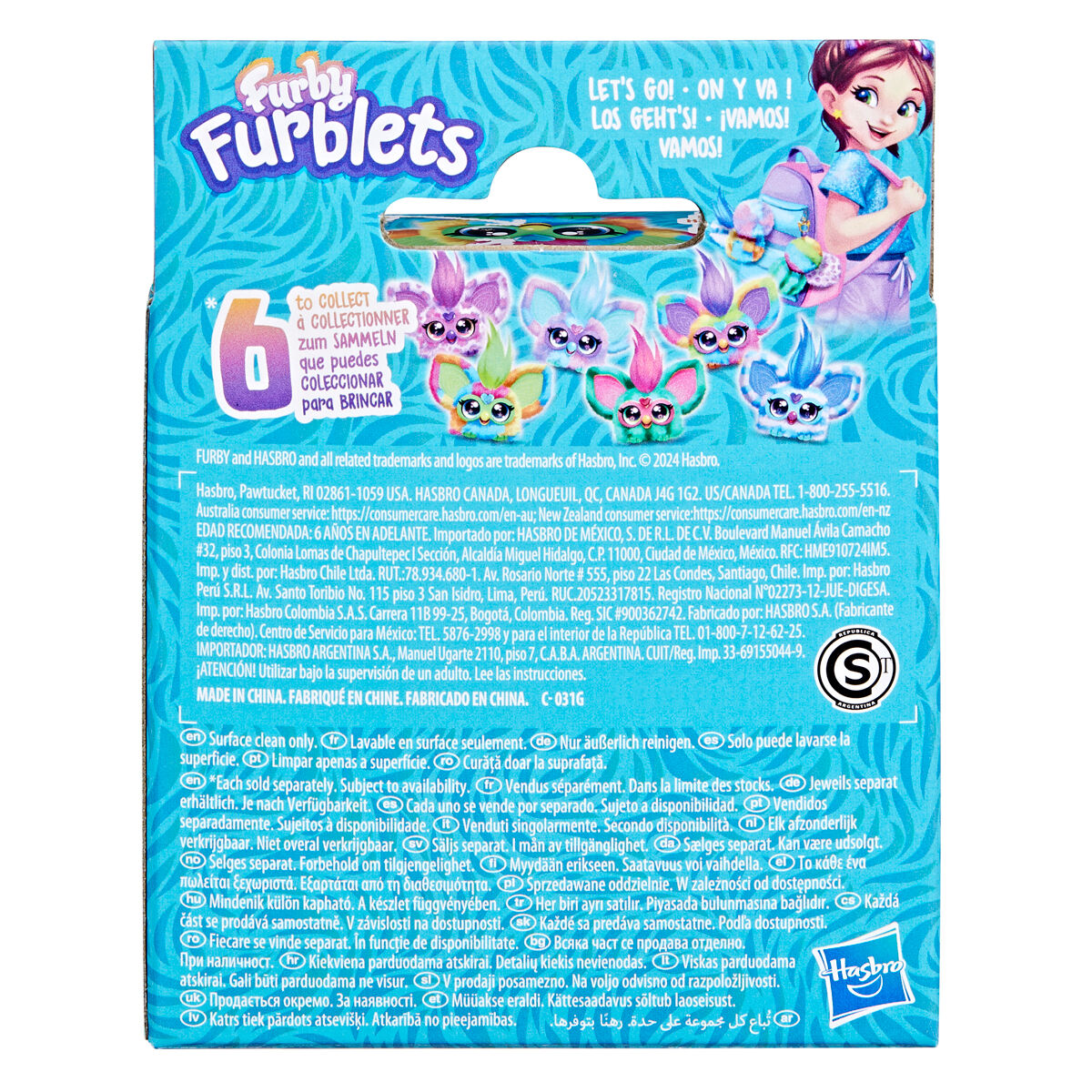 Mini Furby Pix Elle Furblet multicolor de Hasbro - 3
