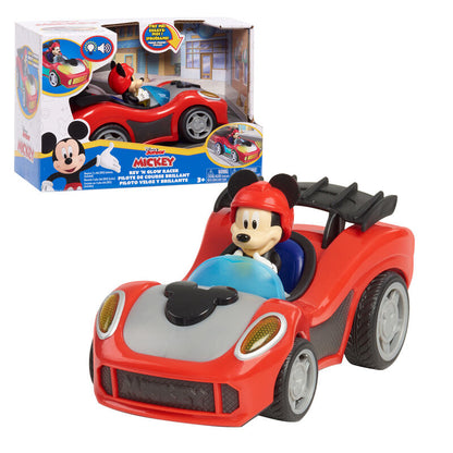 Coche rojo motorizado de Mickey Mouse Disney Junior con luces y sonidos - 2