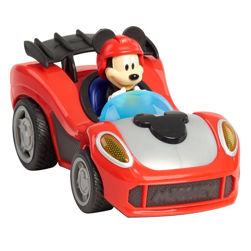 Coche rojo motorizado de Mickey Mouse Disney Junior con luces y sonidos - 3