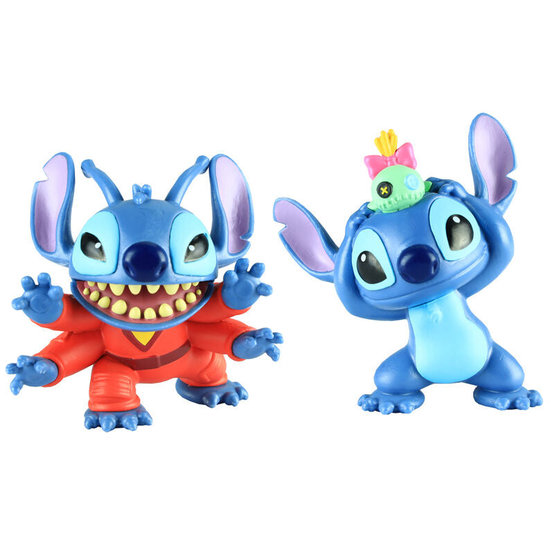 Blíster con dos figuras surtidas de Stitch Disney de 5 cm - 4