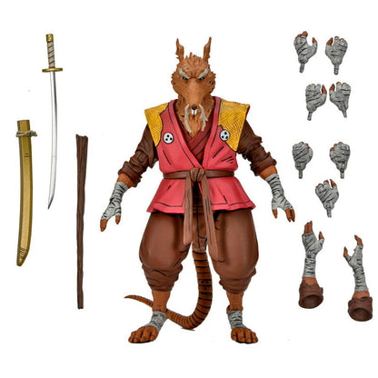 Figura NECA Ultimate de Splinter de Las Tortugas Ninja en caja - 2