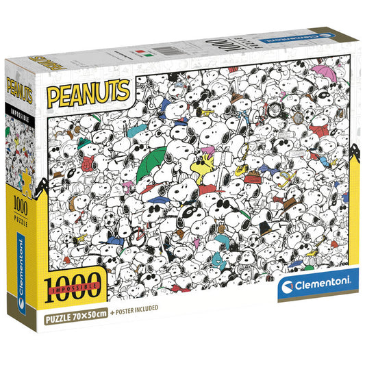 Puzzle Clementoni de Snoopy y Peanuts de 1000 piezas