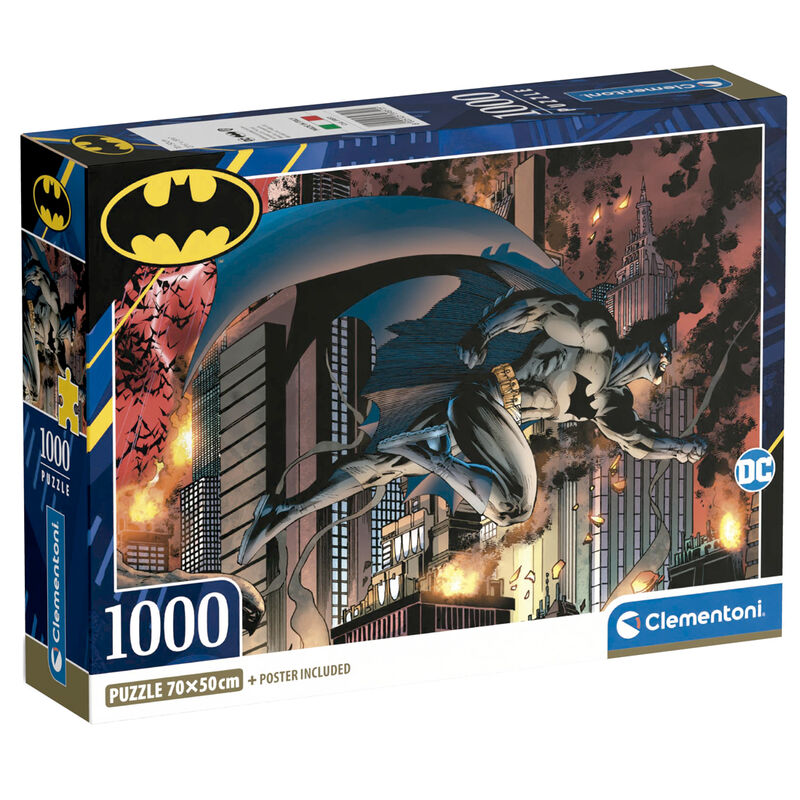 Puzzle Clementoni de Batman y superhéroes de DC Comics de 1000 piezas - 2