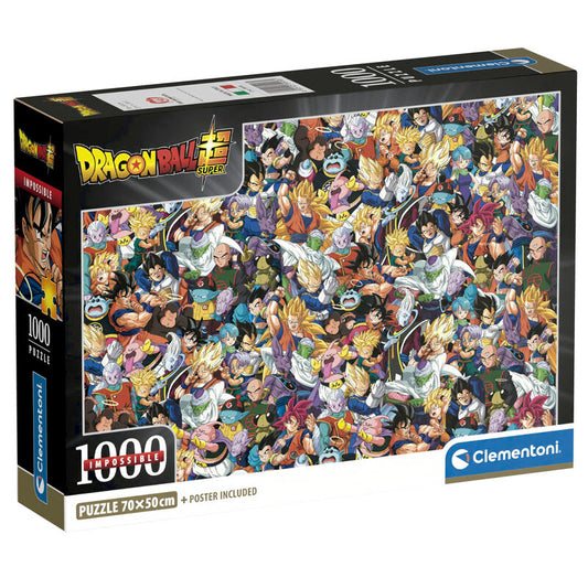 Puzzle Clementoni Dragon Ball Super de 1000 piezas con personajes
