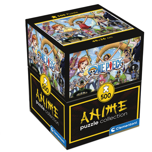Puzzle Clementoni de 500 piezas con personajes de One Piece