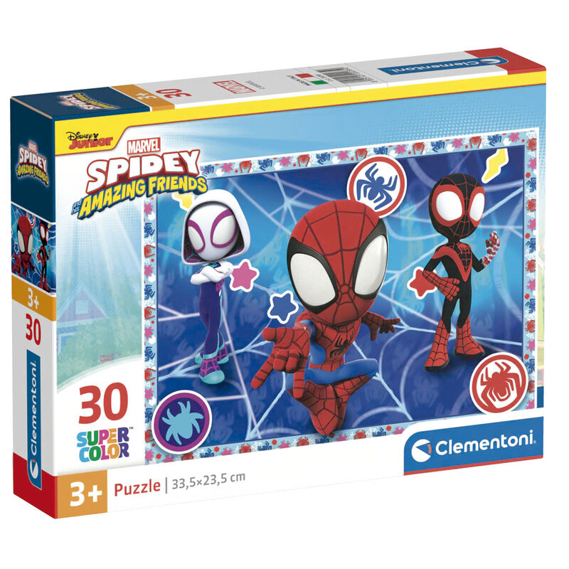 Puzzle Clementoni de Marvel Spidey y sus Amigos de 30 piezas