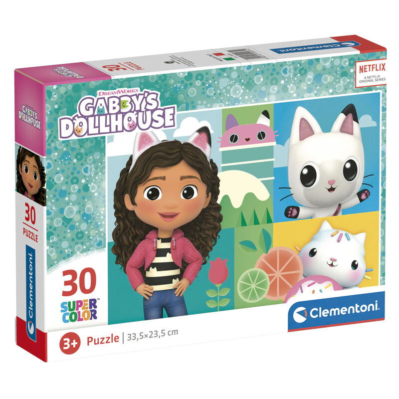 Puzzle Clementoni de 30 piezas de Gabby's Dollhouse